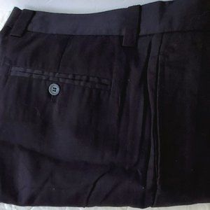 Kenneth Cole Black Casual Slacks